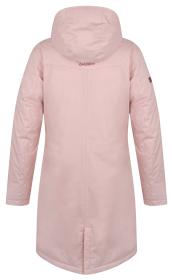 Husky Narvik L light pink dámský hardshellový plněný kabát
