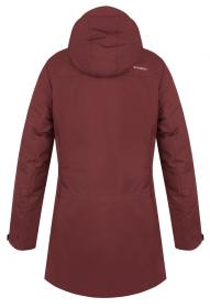 Husky Naveli L dark bordo dámský hardshellový plněný kabát