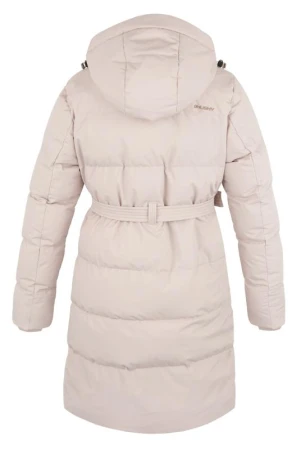 Husky Nerine L beige dámský hardshellový plněný kabát