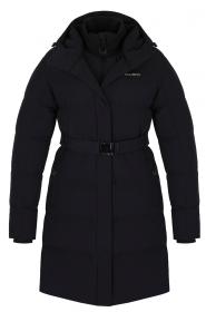 Husky Nerine L black dámský hardshellový plněný kabát