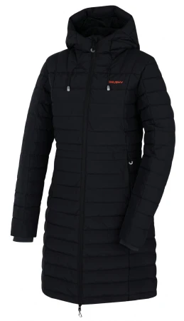 Husky Daili L black dámský péřový kabát