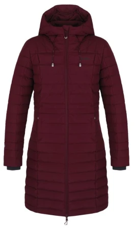 Husky Daili L dark bordo dámský péřový kabát