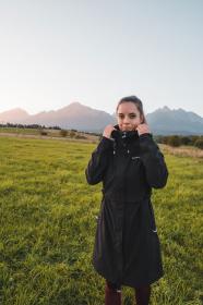 Husky Sephie L black dámský softshell kabát