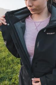 Husky Sephie L black dámský softshell kabát