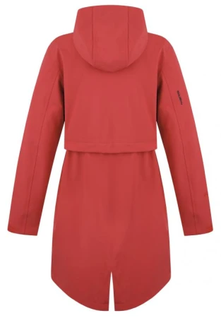 Husky Sephie L red dámský softshell kabát
