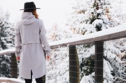 Husky Sephie L red dámský softshell kabát