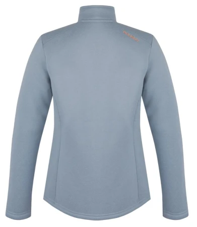 Husky Akra L light blue dámský svetr na zip