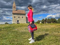 Husky Covery 150 modrá deka