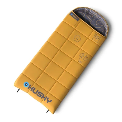Husky Kids Gizmo mustard dekový třísezónní dětský spacák Husky Kids Gizmo mustard dekový třísezónní dětský spacák