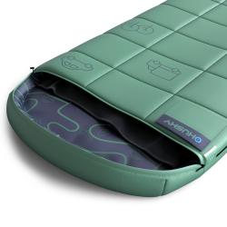 Husky Kids Gizmo green dekový třísezónní dětský spacák