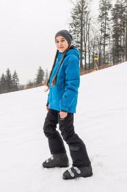Husky Gonzal modrá dětská ski bunda