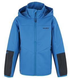 Husky Dětská softshell bunda Sonny K modrá