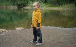 Husky Dětská softshell bunda Sonny K modrá POUZE 152 (VÝPRODEJ)