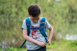 Husky Jikko 15l black dětský batoh