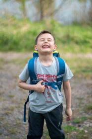 Husky Jikko 15l blue dětský batoh