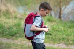 Husky Jikko 15l blue dětský batoh