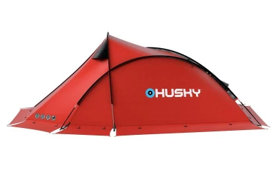 Husky Flame 1 červený expediční stan + sleva 500,- na příslušenství