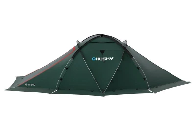 Husky Extreme Fighter 3-4 zelený stan + sleva 1000,- na příslušenství