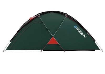 Husky Felen 2-3 zelená expediční stan pro dvě osoby + sleva 400,- na příslušenství