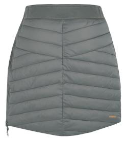 Husky Freez L mustard/dk. grey green dámská oboustranná zimní sukně POUZE L (VÝPRODEJ)