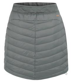 Husky Freez L mustard/dk. grey green dámská oboustranná zimní sukně POUZE L (VÝPRODEJ)