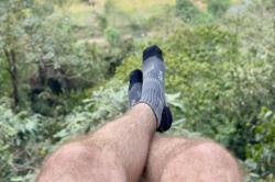 Husky Hiking červené ponožky POUZE XL (45-48) (VÝPREDAJ)