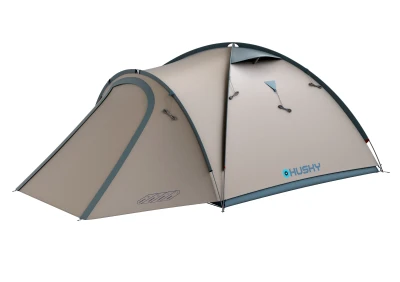 Husky Bizon 3 Classic light grey stan pro 3 osoby + sleva 400,- na příslušenství