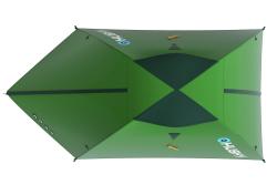Husky Bret 2 zelený ľahký turistický stan + zľava 12 € na príslušenstvo
