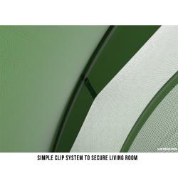 Husky Beast 3 dark green lehký turistický stan pro 3 osoby