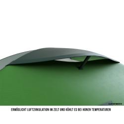 Husky Beast 3 dark green lehký turistický stan pro 3 osoby