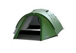 Husky Baron 4 zelený lehký turistický stan + sleva 400,- na příslušenství