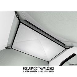 Husky Bright 4 zelený lehký turistický stan + sleva 500,- na příslušenství