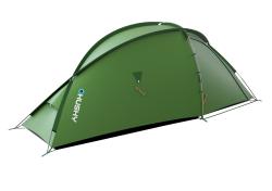 Husky Bronder 4 zelený ľahký turistický stan pre 4 osoby