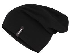 Husky Merhat black merino čepice Husky Merhat black merino čepice