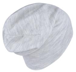Husky Merhat light grey merino čepice