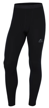 Husky Merea M black pánské merino spodky