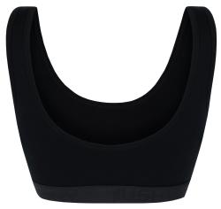 Husky Mebra L black merino podprsenka
