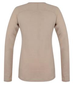 Husky Merow L beige dámske merino tričko
