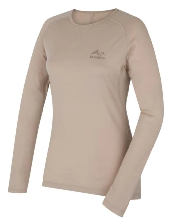 Husky Merow L beige dámske merino tričko Husky Merow L beige dámske merino tričko
