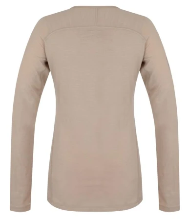 Husky Merow L beige dámske merino tričko