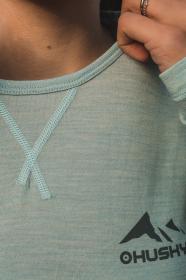Husky Merow L faded mint merino termoprádlo triko