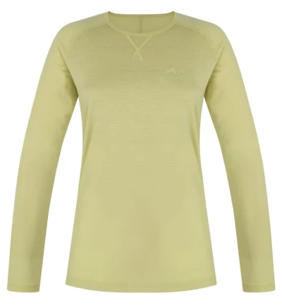 Husky Merow L light green dámske merino tričko