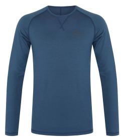 Husky Merow M blue pánské merino triko