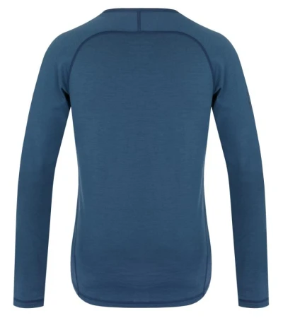 Husky Merow M blue pánské merino triko