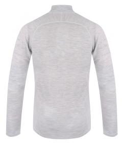 Husky Merow zip M light grey merino termoprádlo triko