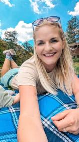 Husky Mersa L beige dámske merino tričko