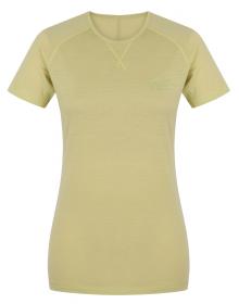 Husky Mersa L light green dámské merino tričko