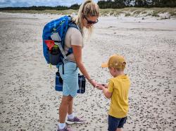 Husky Mersa L light green dámské merino tričko