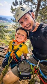 Husky Mersa M black pánské merino triko