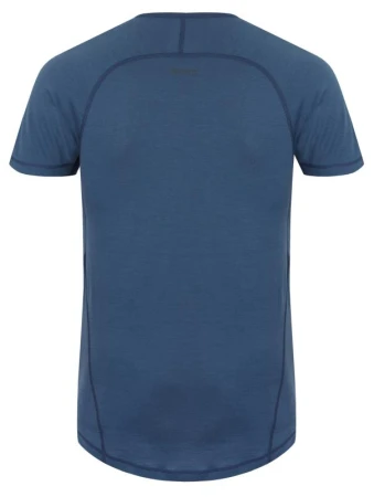 Husky Mersa M blue pánské merino triko